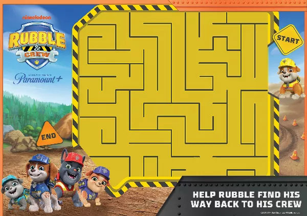 Rubble & Crew Maze